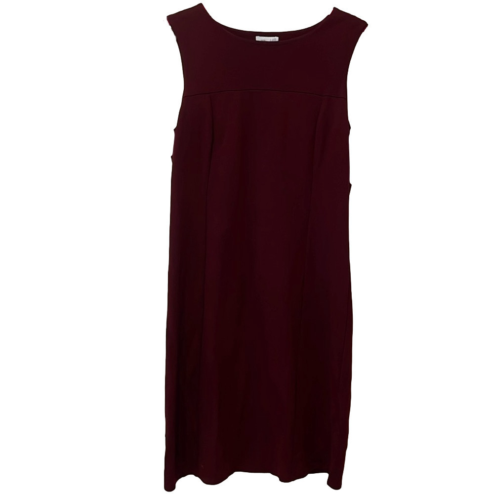 J jill sleeveless maroon dress, XS 🔵